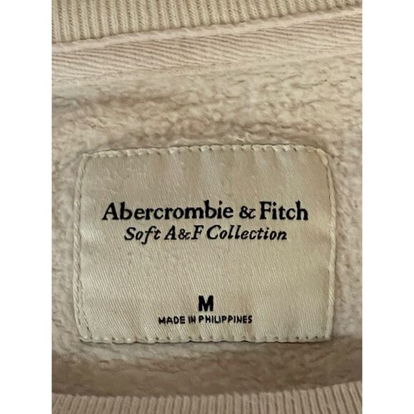 Abercrombie & Fitch tonal embroidery sweater in white Medium - Picture 4 of 7